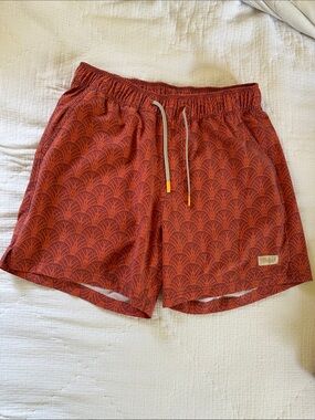 Marsh Wear Fulton 6” Volleys Orange/Red Patterned